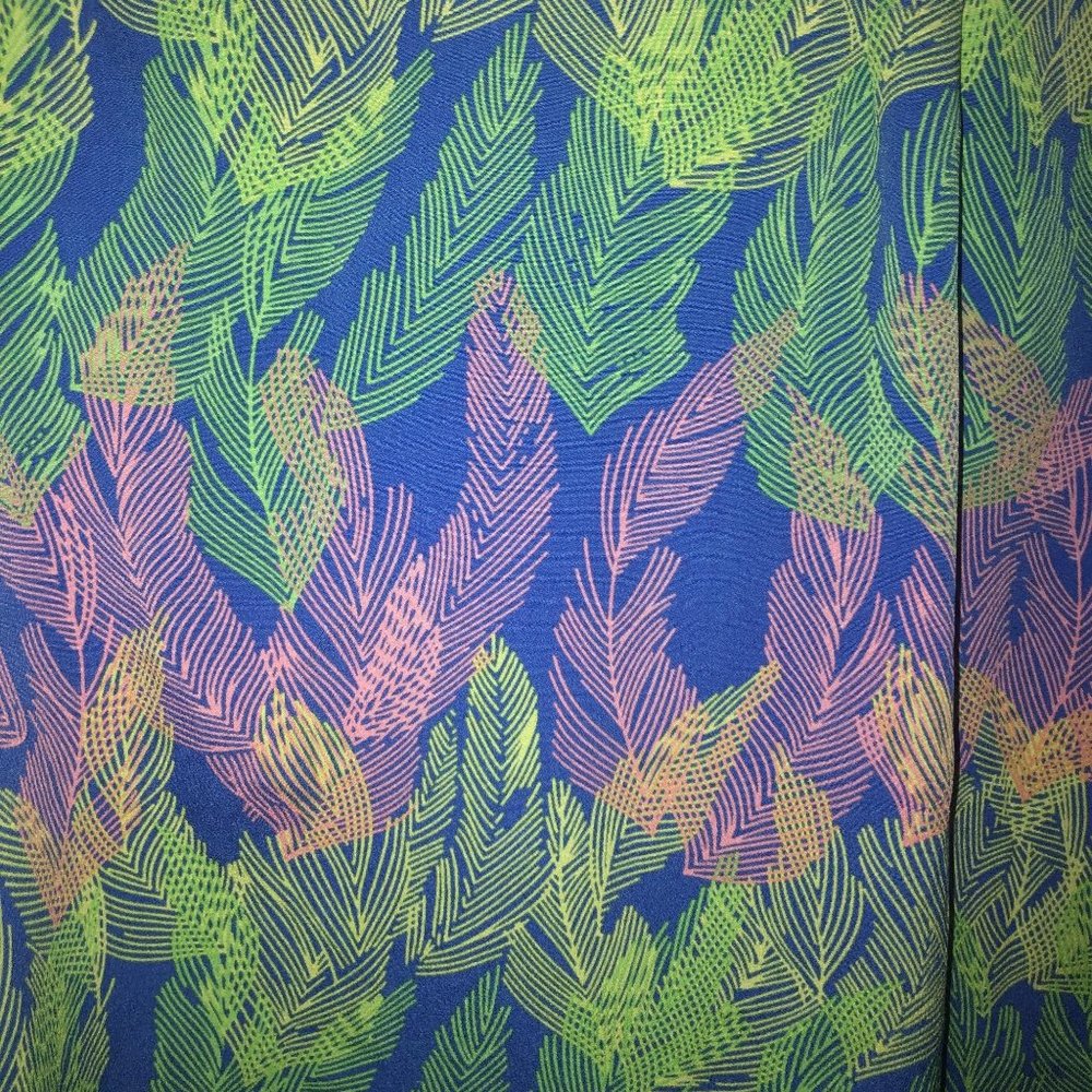 American Eagle Feather Blouse Open Back Medium - Picture 3 of 6